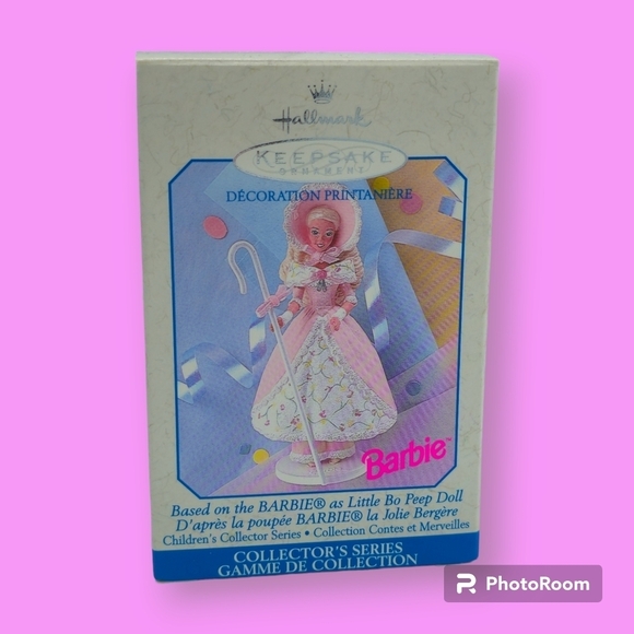 Vintage 1998 Hallmark Keepsake Little Bo Peep Barbie Ornament - Picture 1 of 6
